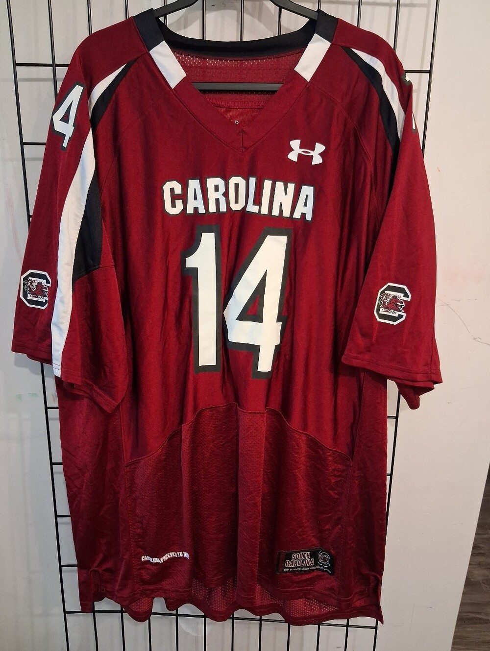 Under Armour South Carolina Gamecocks #14 Jersey